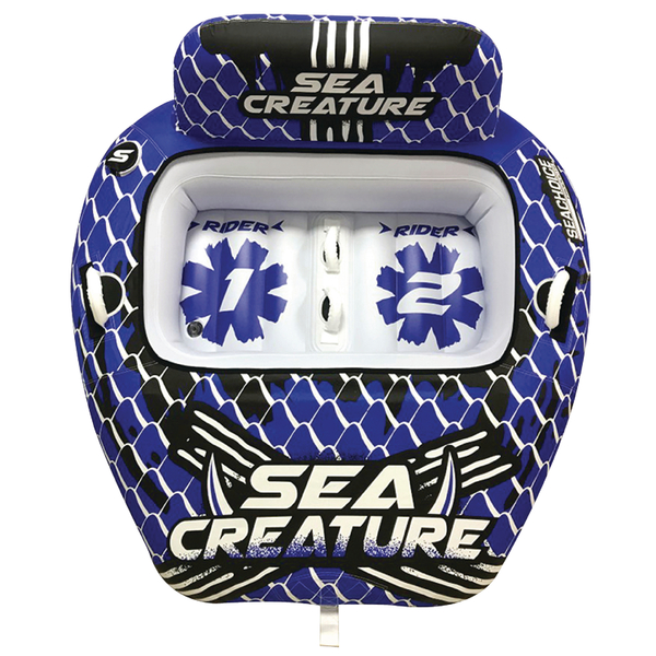 Seachoice Sea-Creature Open Top Tube, 1-2 Riders, 2/case 86903